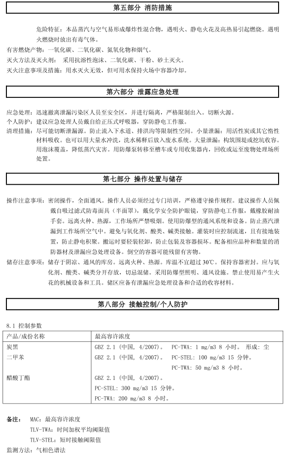 BM-430 丙烯酸閃光漆認證